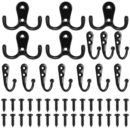 Coat hooks hook black robe - coat,