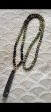 Jade Buddha Mala, 108 Piece