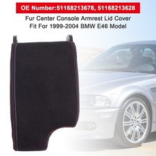 Fur Center Console Armrest