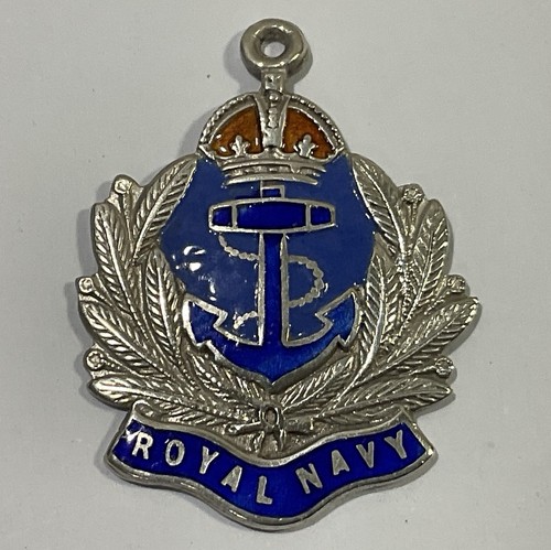 Royal navy medal enamelled - royal, medal,