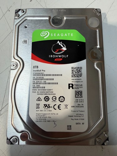 Seagate ironwolf 8tb nas hdd - seagate,
