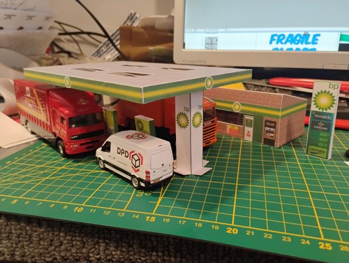 Scale shell petrol - oo, 1/76