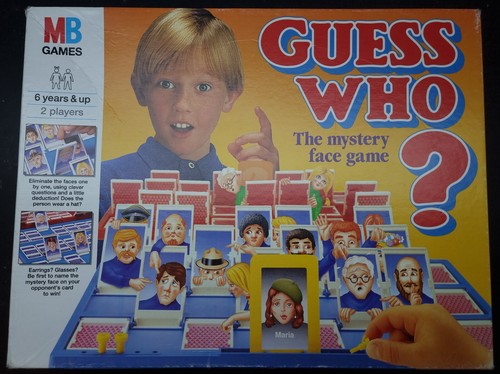 Games guess who - mb, 1994