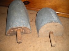 Vintage Handmade FEED SCOOPS /