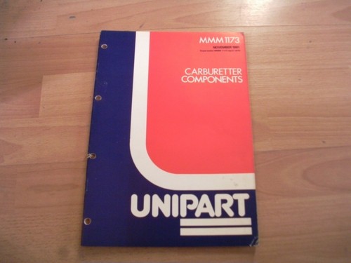 Unipart carburettor components - unipart,
