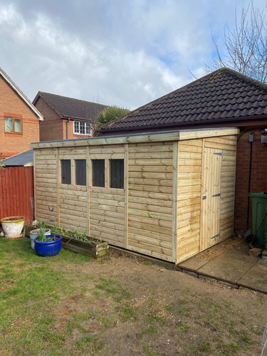 14x8 heavy duty - heavy, garden