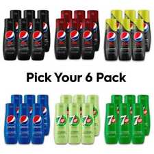Pepsi Flavour Concentrates 6 Packs (for SodaStream)