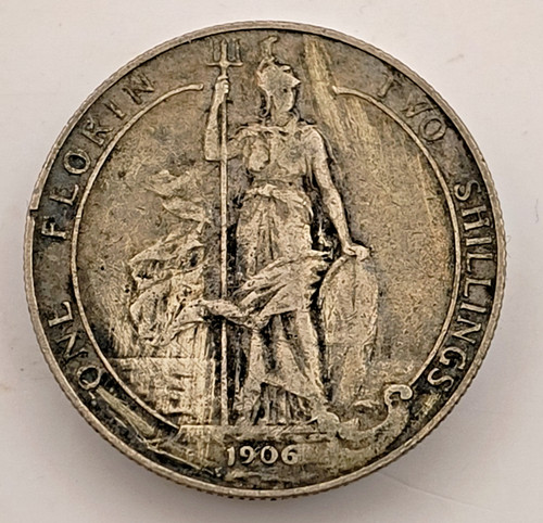 Edward vii 1906 silver - edward,