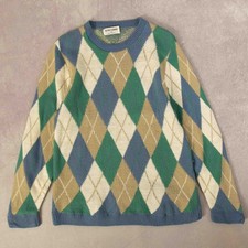 Vintage 90s Patterned Argyle