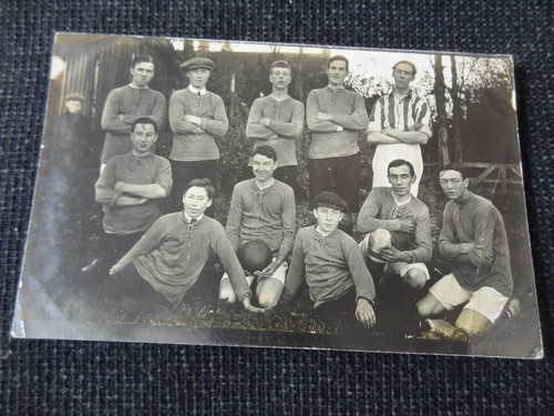 Social history postcard boys - postcard,