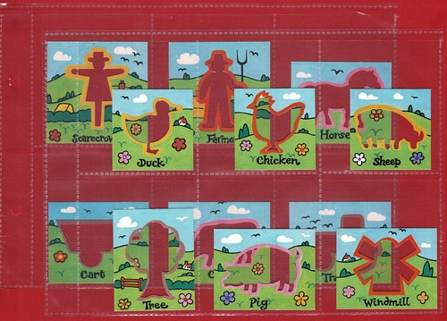 Farmyard stencils - farmyard,