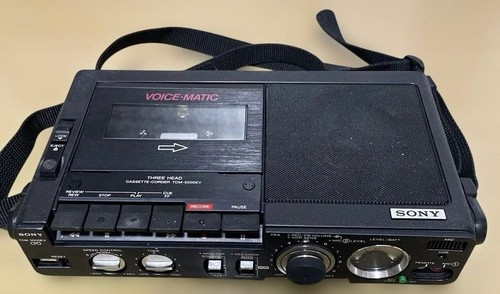 Sony tcm 5000ev mono - sony, cassette