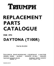 Triumph Daytona T100R 1974