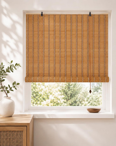Foundgo bamboo blinds - blinds, no