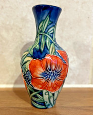 Old Tupton Ware Vase Hibiscus