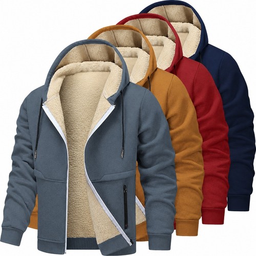 New mens zip thick winter - new,