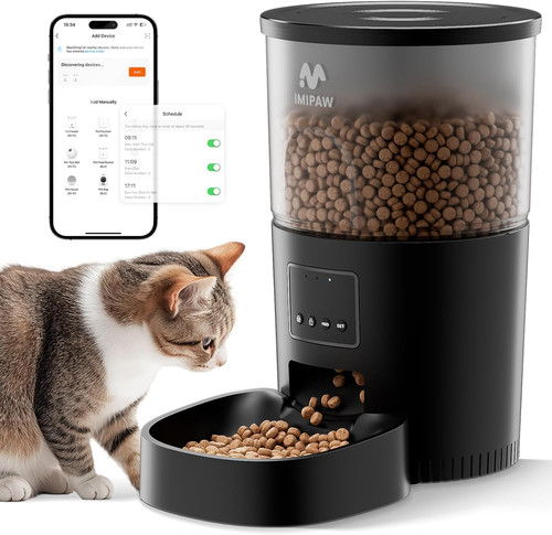 Automatic cat feeder - feeder,, &