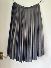 Ted Baker Zainea Bronze Knife Pleated Skirt TB Size 4 ( UK 12 - 14 ) Fully Lined