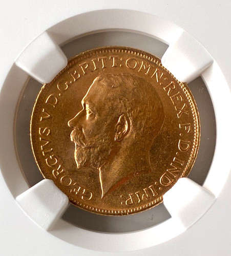1912s george gold - v, sovereign