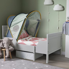 IKEA ELDFLUGA Blue Green Foldable Playful Colorful Children’s Bed tent