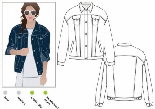 Style arc sewing pattern - arc,
