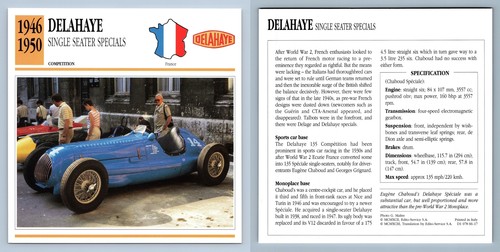 Delahaye single seater - single,