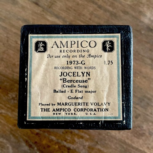 Ampico godard jocelyn berceuse - ampico,