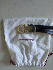 Salvatore Ferragamo Reversible Gancini Belt - multi-way, navy, red and turquoise