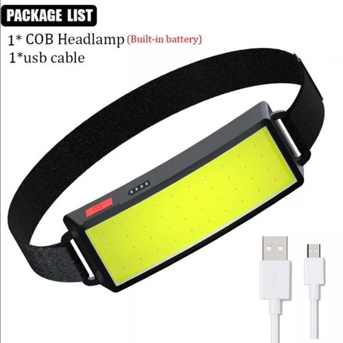 Waterproof cob headlamp - waterproof, night