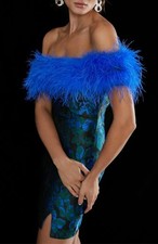 Karen Millen Jaquard Feather