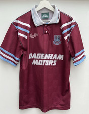 Retro West Ham Football Shirt