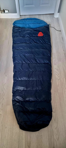 Retro feather sleeping bag - feather,