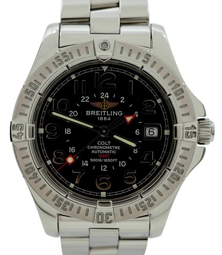 Breitling 41mm men colt - breitling, gmt