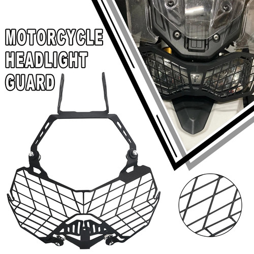 Motorcycle headlight guard - headlight, for