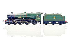 BACHMANN 00 GAUGE - BR GREEN 4-6-0 JUBILEE LORD RUTHERFORD OF NELSON 45665