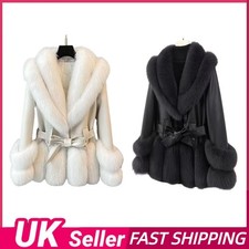 2026 New Winter Women's Foxs Fur Thickened Medium-Length Young Fur Jacket Warm