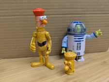 Disney Star Tours Muppets Beaker C-3po & Dr . Bunsen As R2-D2 Figure Star Wars