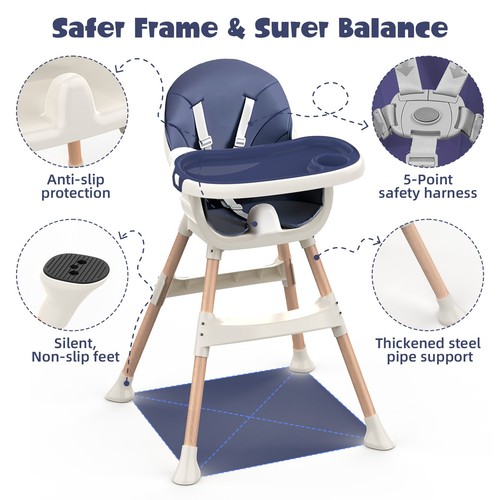 Adjustable baby highchair with - baby,