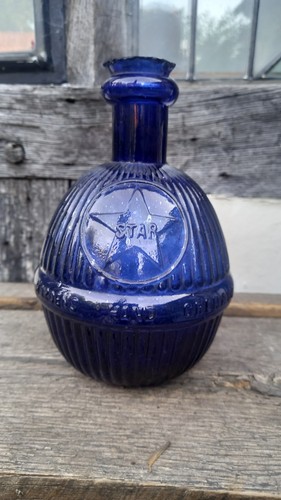 Dark blue harden - blue, hand