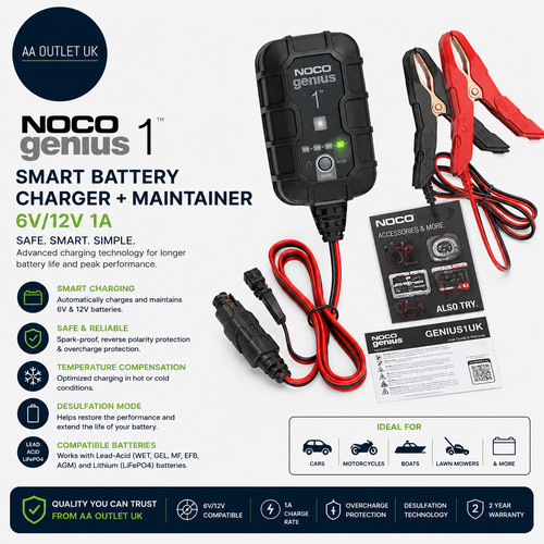 Noco geniu1 12v - 1a,