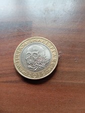 2015 William Shakespear £2  Coin