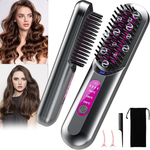 Cordless hair straightener - hair,