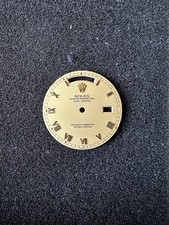 Genuine Rolex Oyster Day-Date 36mm Champagne Gold Dial 18038 Mint Condition