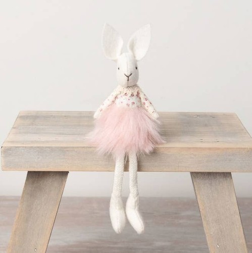 Sweet sitting rabbit with