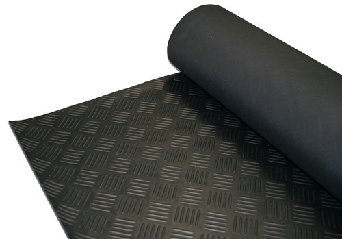 Checker plate bar rubber - plate, 5