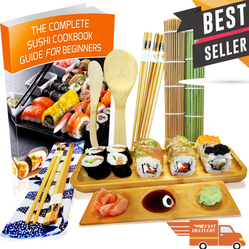 Sushi making kit bamboo - kit,
