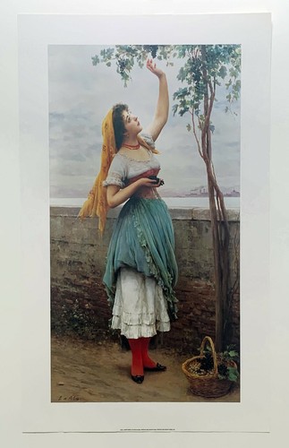 Picking grapes eugene de - grapes,