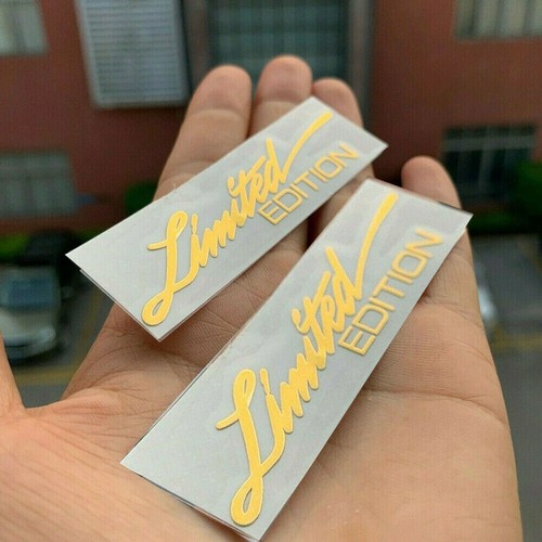 Gold limited edition - edition, stickers