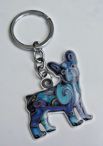 Lightweight french bulldog key - french,