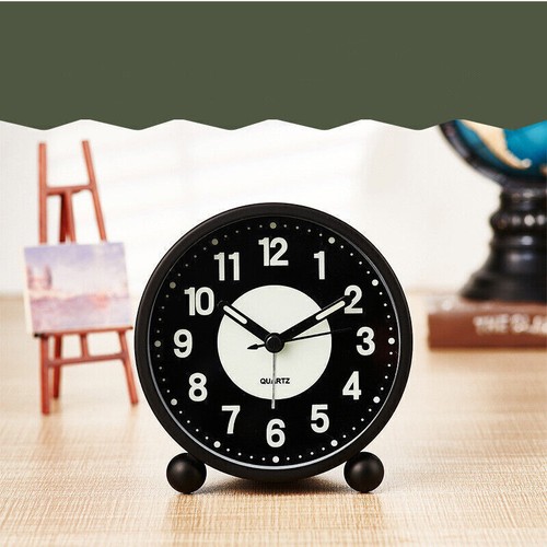 Ticking silent alarm clock - alarm,